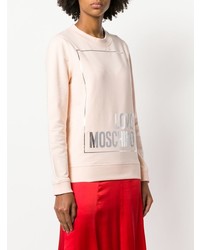 hellbeige Sweatshirt von Love Moschino