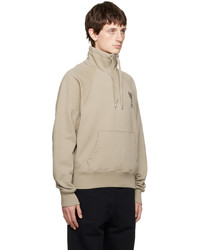 hellbeige Sweatshirt von AMI Alexandre Mattiussi