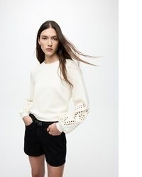 hellbeige Sweatshirt von Vila