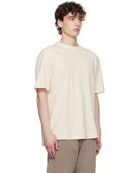 hellbeige T-Shirt mit einem Rundhalsausschnitt von Reebok Classics