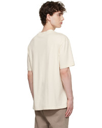 hellbeige T-Shirt mit einem Rundhalsausschnitt von Reebok Classics