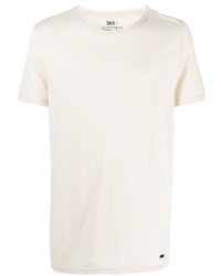 hellbeige T-Shirt mit einem Rundhalsausschnitt von BOSS