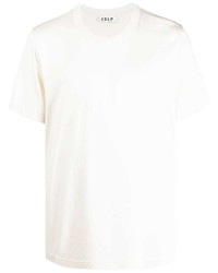 hellbeige T-Shirt mit einem Rundhalsausschnitt von CDLP