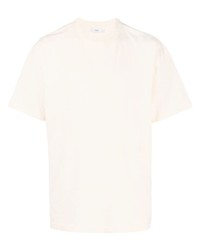 hellbeige T-Shirt mit einem Rundhalsausschnitt von Closed