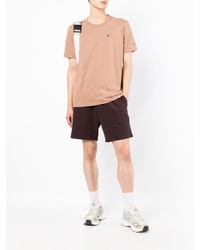 hellbeige T-Shirt mit einem Rundhalsausschnitt von Champion