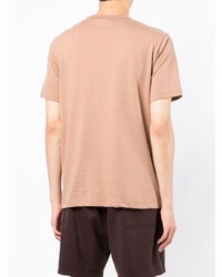 hellbeige T-Shirt mit einem Rundhalsausschnitt von Champion