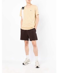 hellbeige T-Shirt mit einem Rundhalsausschnitt von Champion