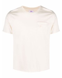 hellbeige T-Shirt mit einem Rundhalsausschnitt von ERL