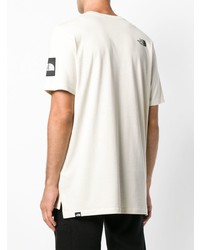 hellbeige T-Shirt mit einem Rundhalsausschnitt von The North Face