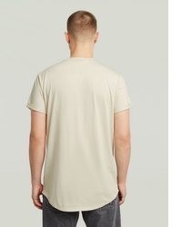 hellbeige T-Shirt mit einem Rundhalsausschnitt von G Star