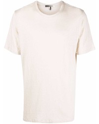 hellbeige T-Shirt mit einem Rundhalsausschnitt von Isabel Marant