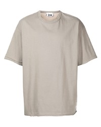 hellbeige T-Shirt mit einem Rundhalsausschnitt von Izzue