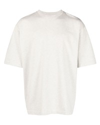 hellbeige T-Shirt mit einem Rundhalsausschnitt von Jacquemus