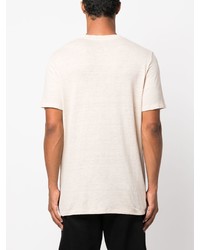 hellbeige T-Shirt mit einem Rundhalsausschnitt von Isabel Marant