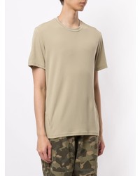 hellbeige T-Shirt mit einem Rundhalsausschnitt von The North Face