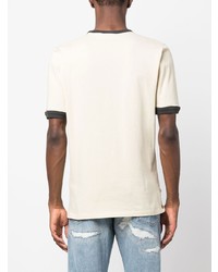 hellbeige T-Shirt mit einem Rundhalsausschnitt von Levi's