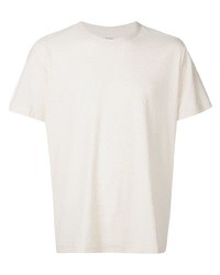 hellbeige T-Shirt mit einem Rundhalsausschnitt von OSKLEN