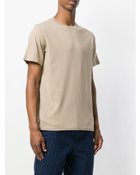 hellbeige T-Shirt mit einem Rundhalsausschnitt von Department 5