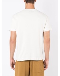 hellbeige T-Shirt mit einem Rundhalsausschnitt von OSKLEN