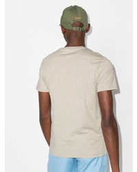 hellbeige T-Shirt mit einem Rundhalsausschnitt von Polo Ralph Lauren