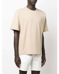 hellbeige T-Shirt mit einem Rundhalsausschnitt von rag & bone