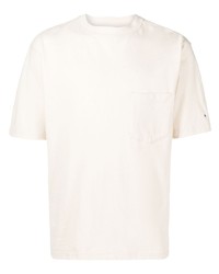 hellbeige T-Shirt mit einem Rundhalsausschnitt von Snow Peak