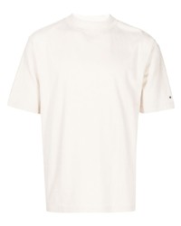 hellbeige T-Shirt mit einem Rundhalsausschnitt von Snow Peak