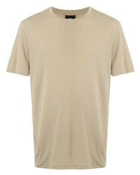 hellbeige T-Shirt mit einem Rundhalsausschnitt von The North Face