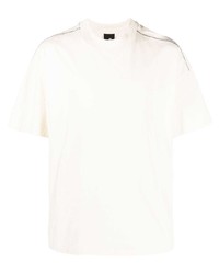 hellbeige T-Shirt mit einem Rundhalsausschnitt von Thom Krom