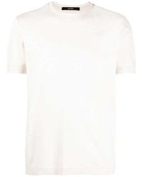 hellbeige T-Shirt mit einem Rundhalsausschnitt von Windsor