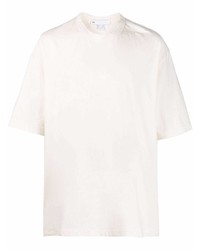 hellbeige T-Shirt mit einem Rundhalsausschnitt von Y-3