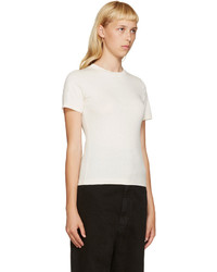 hellbeige T-shirt von Acne Studios