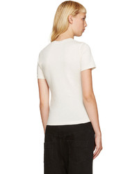 hellbeige T-shirt von Acne Studios