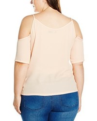 hellbeige T-shirt von Boohoo Plus