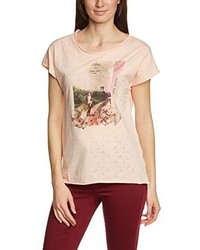 hellbeige T-shirt von edc by Esprit