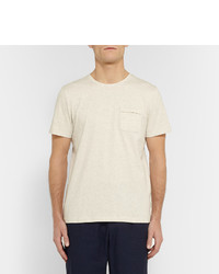 hellbeige T-shirt von Oliver Spencer