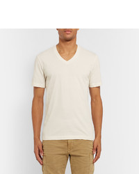 hellbeige T-shirt von James Perse