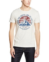 hellbeige T-shirt von Tom Tailor Denim