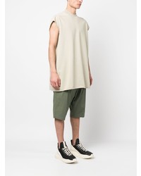 hellbeige Trägershirt von Rick Owens DRKSHDW