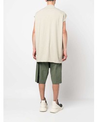 hellbeige Trägershirt von Rick Owens DRKSHDW