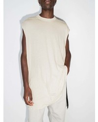 hellbeige Trägershirt von Rick Owens DRKSHDW