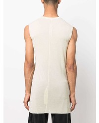 hellbeige Trägershirt von Rick Owens