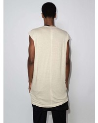 hellbeige Trägershirt von Rick Owens