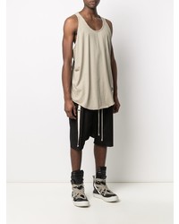 hellbeige Trägershirt von Rick Owens DRKSHDW