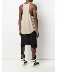 hellbeige Trägershirt von Rick Owens DRKSHDW