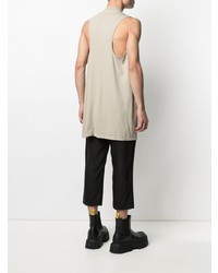 hellbeige Trägershirt von Rick Owens DRKSHDW