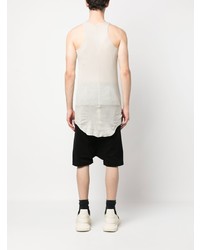 hellbeige Trägershirt von Rick Owens