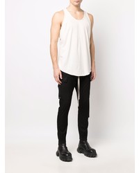 hellbeige Trägershirt von Rick Owens DRKSHDW