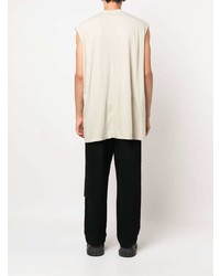 hellbeige Trägershirt von Rick Owens DRKSHDW