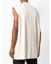 hellbeige Trägershirt von Rick Owens